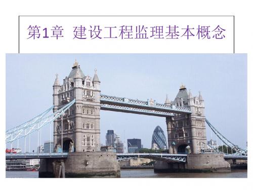 建设工程监理基本概念(ppt 42页)