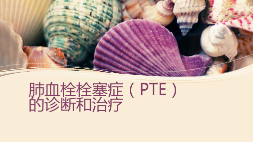 肺血栓栓塞症ppt课件