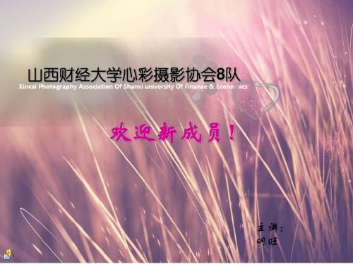 心彩摄影协会简介