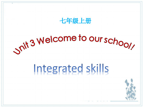 英语牛津译林版七年级上册Unit 3 Integrated skills  PPT课件