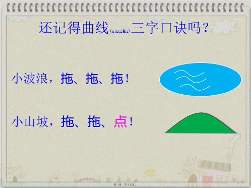 三年级信息技术上册 第7课 装扮美丽的花园 7.1 画出闭合的曲线课件 