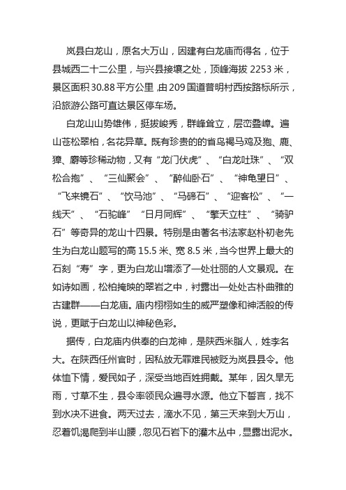 岚县白龙2