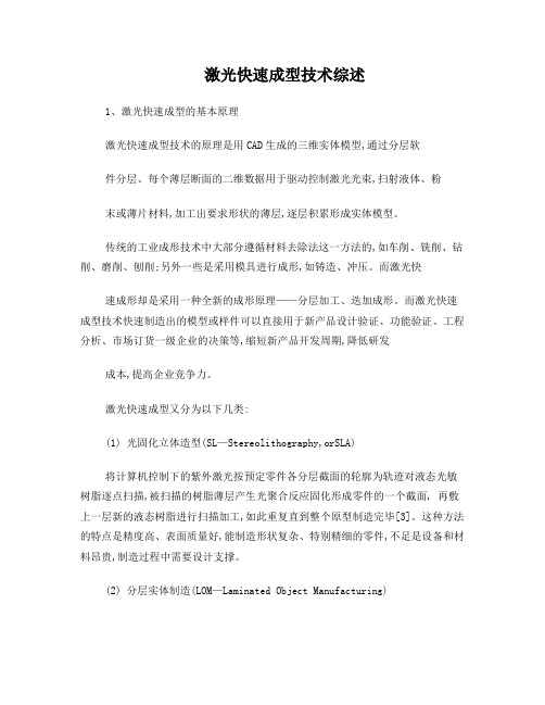 激光快速成型技术