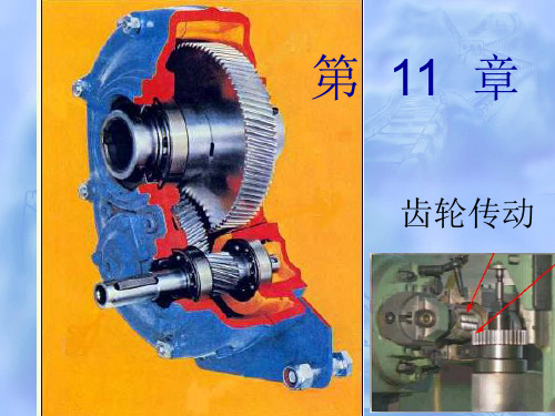 机械设计基础第五版杨可桢第11章齿轮传动