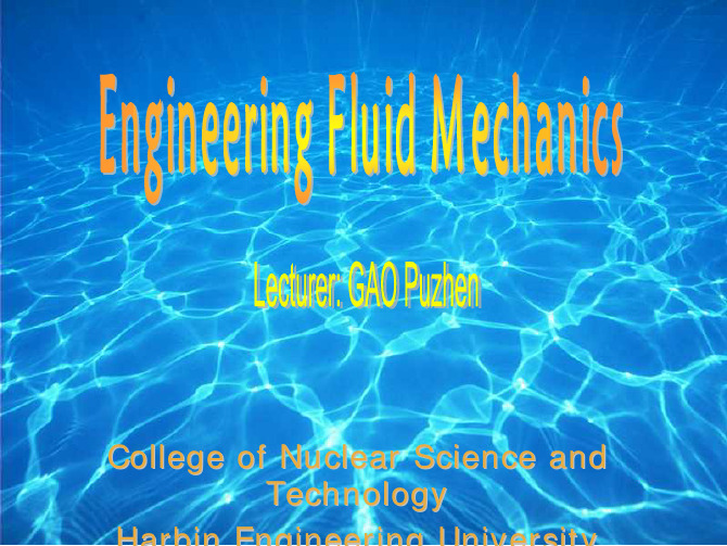 Ch6 Momentum and forces in fluid flow_1