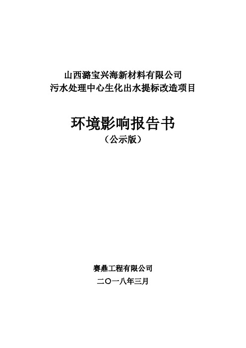 山西潞宝兴海新材料有限公司