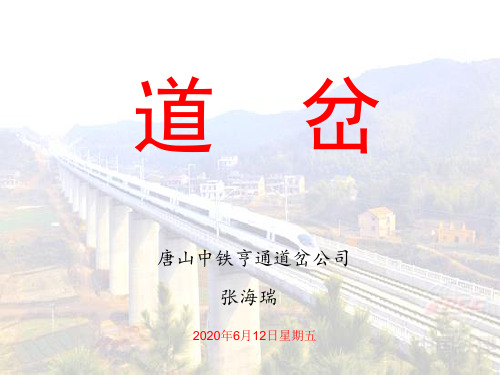 2020年道岔知识培训课件