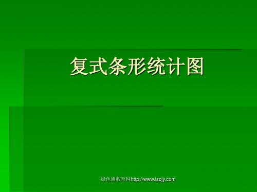 北师大版六年级上学期数学复式条形统计图公开课教学PPT课件