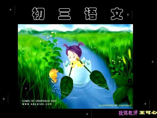 草莓PPT3(说课) 语文版 (共33张PPT)