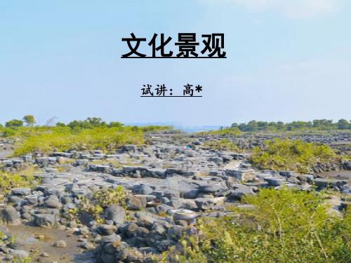 文化景观