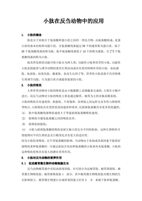 小肽