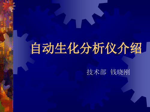 全自动生化仪简介