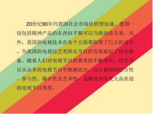 【广告策划-PPT】电视节目浅析_非诚勿扰-PPT课件-文档资料