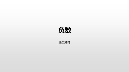 六年级下册数学_1负数人教新课标ppt(荐)(24张)精品课件