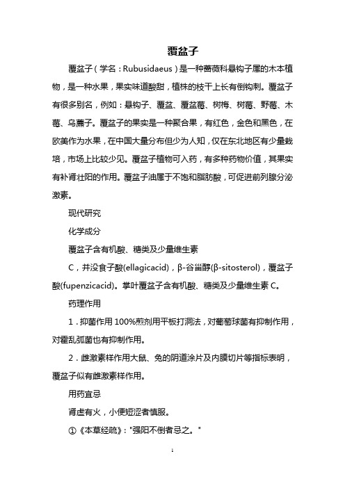 覆盆子