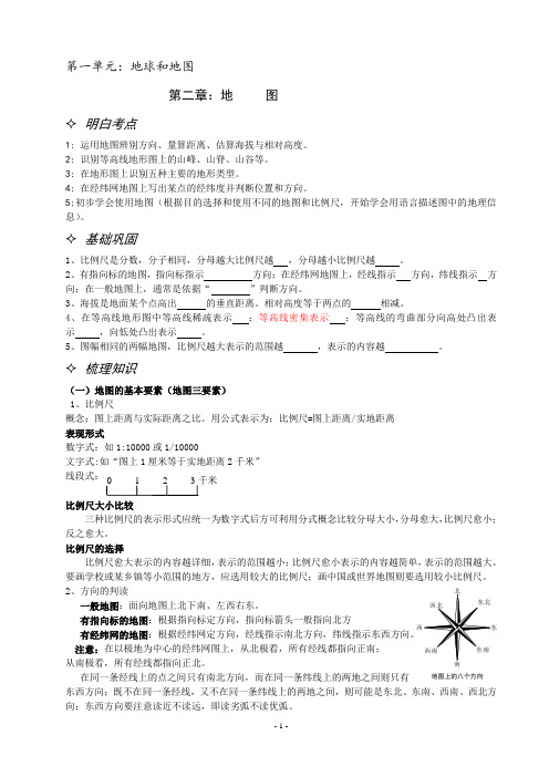 2013地理中考复习之地   图
