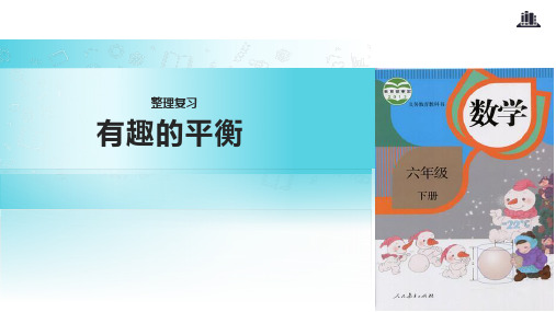 人教版小学六年级数学下册《有趣的平衡》课件2