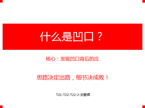凹口淘金战法