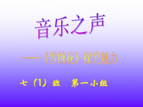 雪绒花