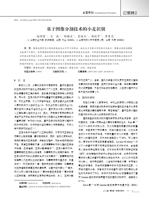 基于图像分割技术的小麦识别