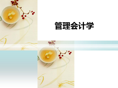 管理会计第九章  标准成本
