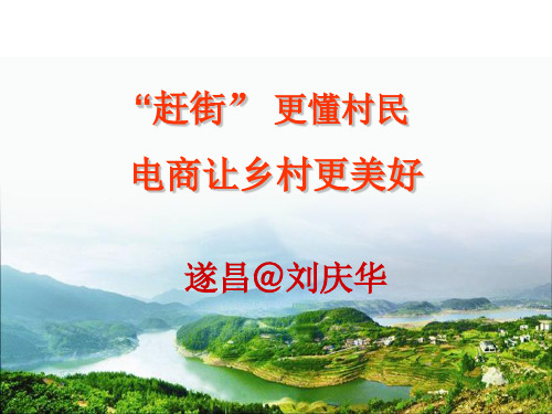 农村电商遂昌模式