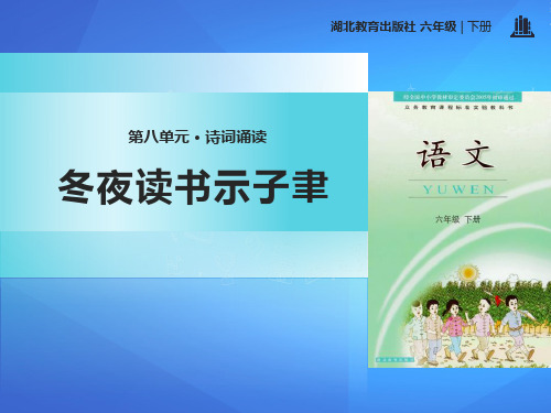 《冬夜读书示子聿》PPT【优课件推荐】