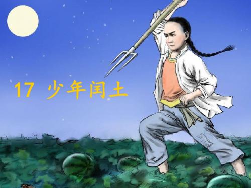 人教版小学语文六年级上册《 17 少年闰土》 优质课ppt课件_0