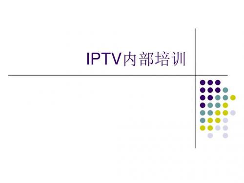 IPTV内部培训资料