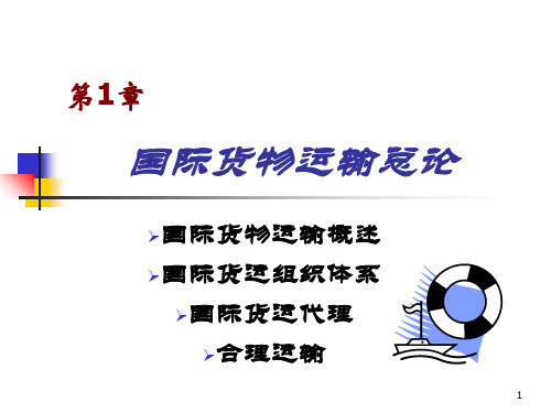 第1章国际货物运输总论PPT优秀课件