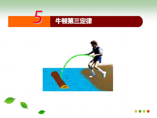 高中物理第四章4.5牛顿第三定律(共12张PPT)