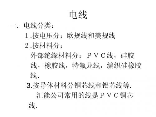 电源线常识