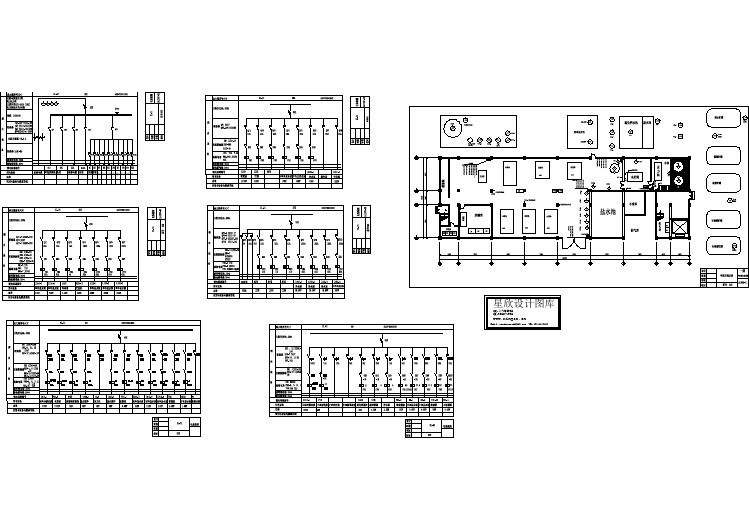 工厂供电系统图纸