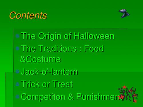 halloween万圣节课件