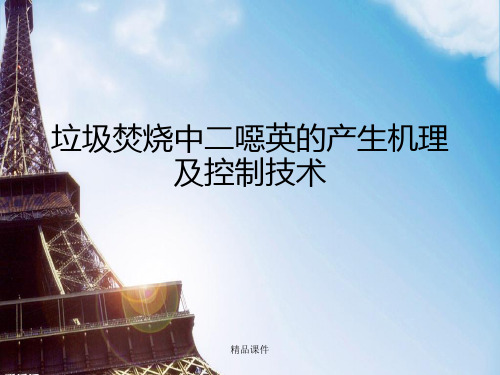 二恶英的产生机理及控制技术