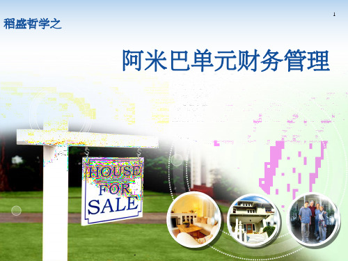 阿米巴单元财务管理pptppt
