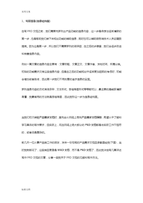 从零开始-产品需求文档(PRD)撰写