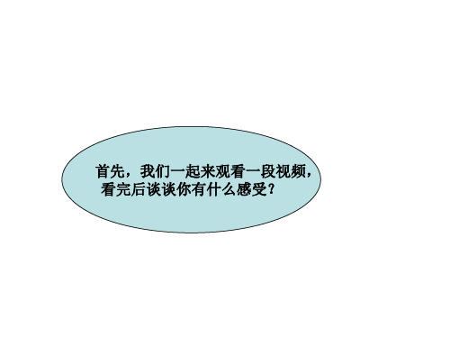 初高中主题班会课件：珍爱生命 祝你平安