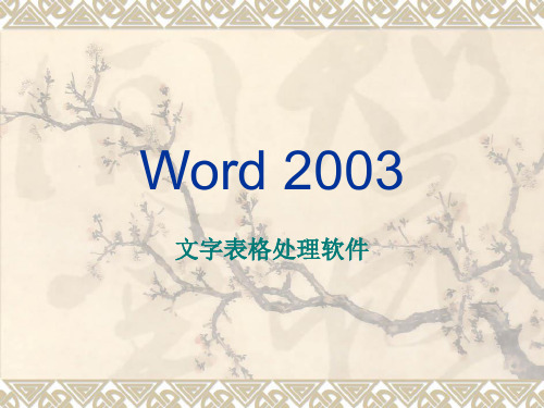 高中信息技术Word讲义
