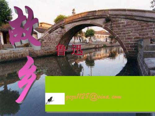 八年级语文故乡2