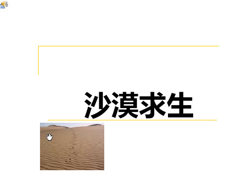 管理培训沙漠求生