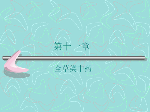 全草类中药