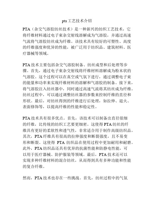 pta工艺技术介绍