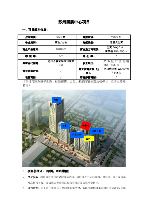 苏州国展中心项目简介