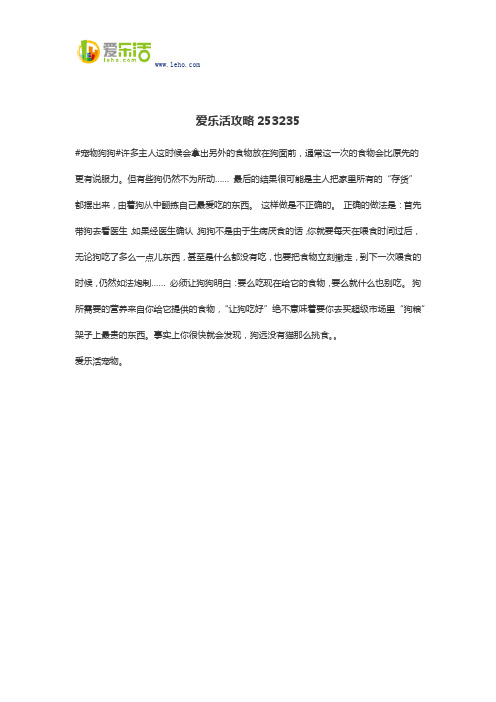 爱乐活攻略253235