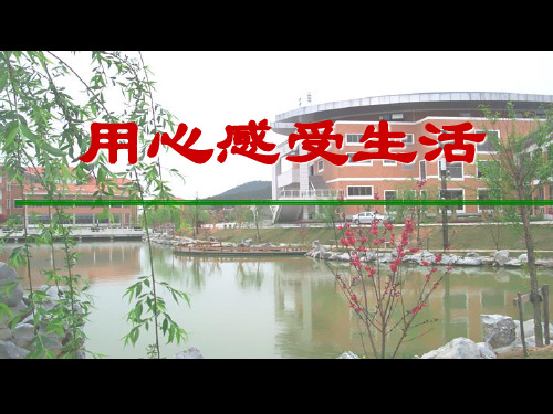 高中作文_用心感受生活(2)