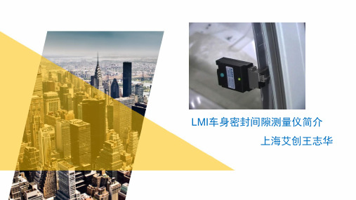 内间隙测量仪,密封间隙测量仪,LMI车身内间隙测量
