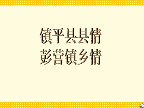 镇平县情乡情