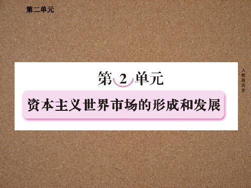 高中历史(人教版)必修二(课件)：第二单元 第5课 开辟新航路
