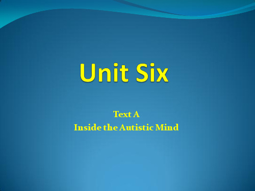 unit 6研究生英语读与写(第三版)-